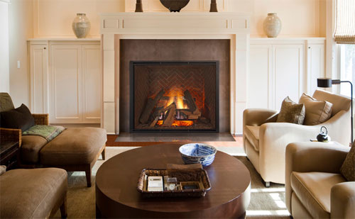 Traditional Gas Fireplace
